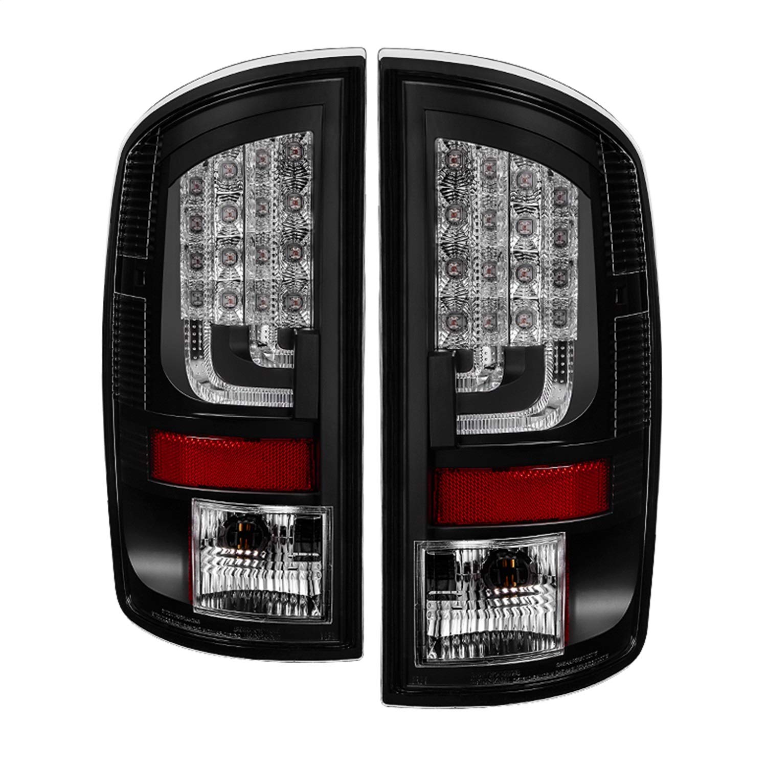 Spyder Xtune 5081810 Dodge Ram 02-06 1500 / Ram 2500/3500 03-06 Version 2 LED Tail Light - Black