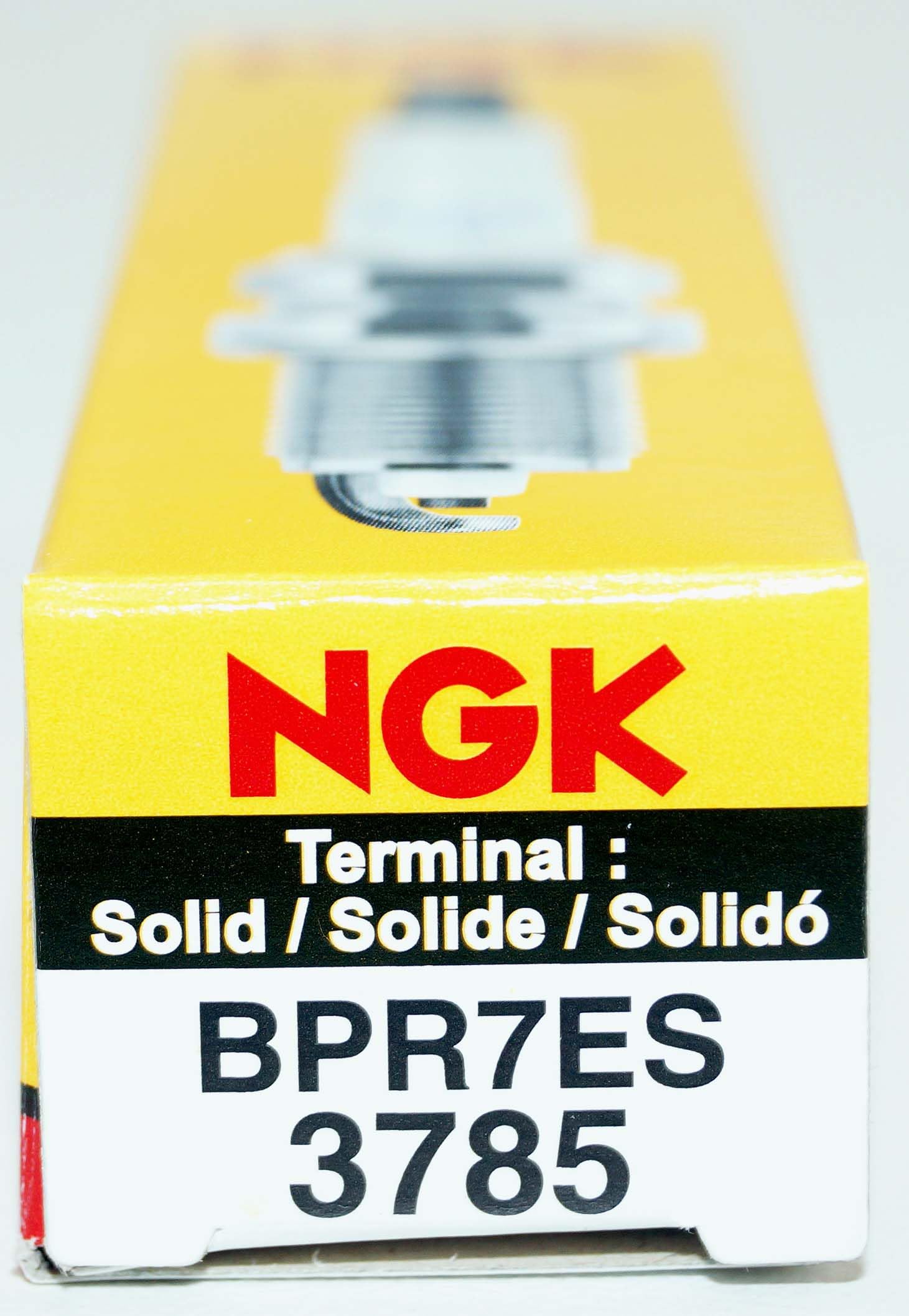 BPR7ES SOLID NGK 3785 Standard Spark Plug, 1 Pack
