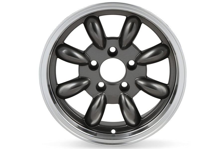 T/A Legendary Wheels 8-Spoke - 15 x 7 in. - 5 x 4.5-4.25 bs - Charcoal