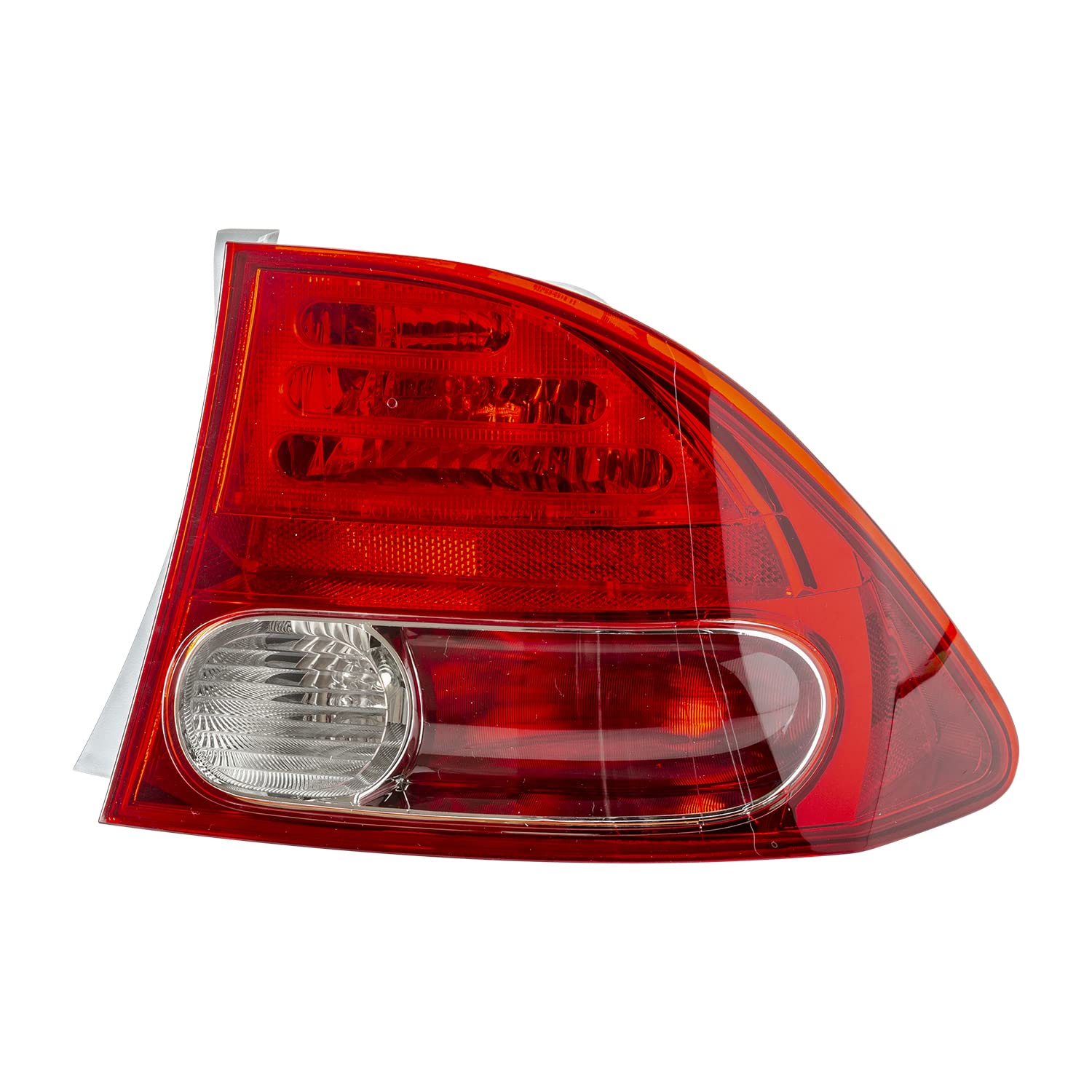 Right TYC Tail Light Assembly Compatible with 2006-2008 Honda Civic