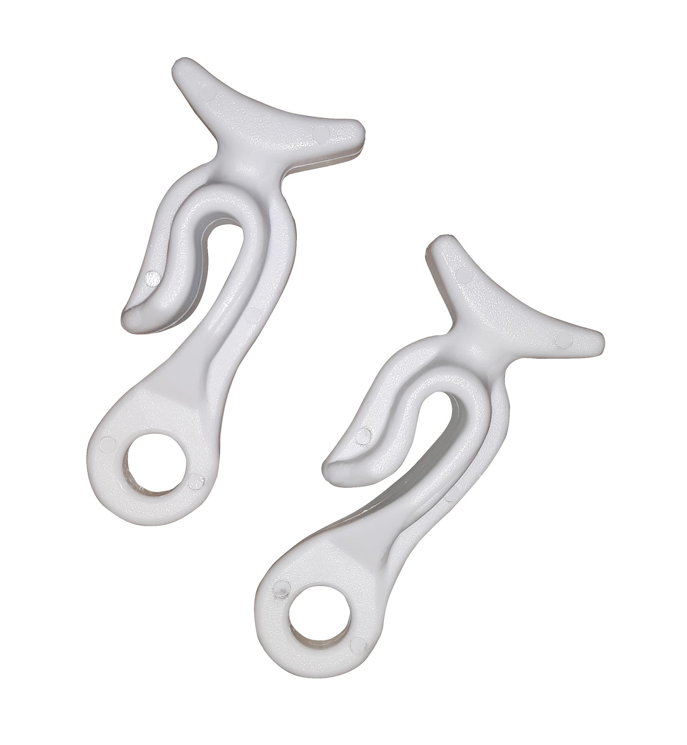 Lifeline Taylor Made Products 1096 Boat Fender Line Clips (Pair), White