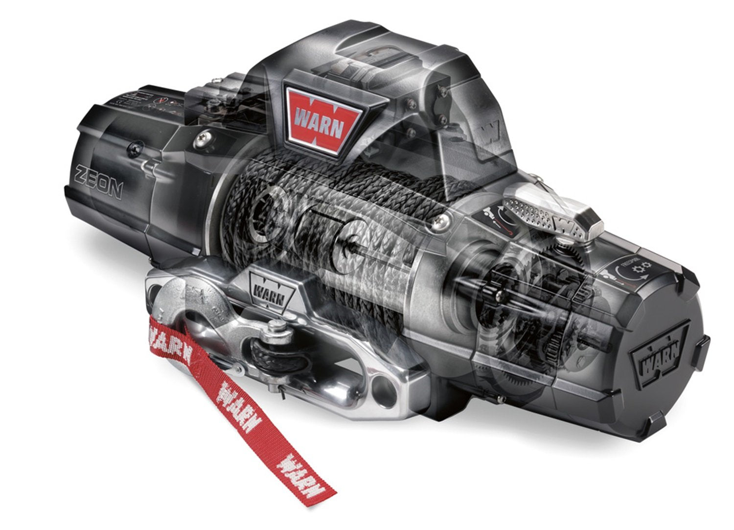 ZEON 8 Warn Winch with Wire Rope - 8000 lb. Capacity