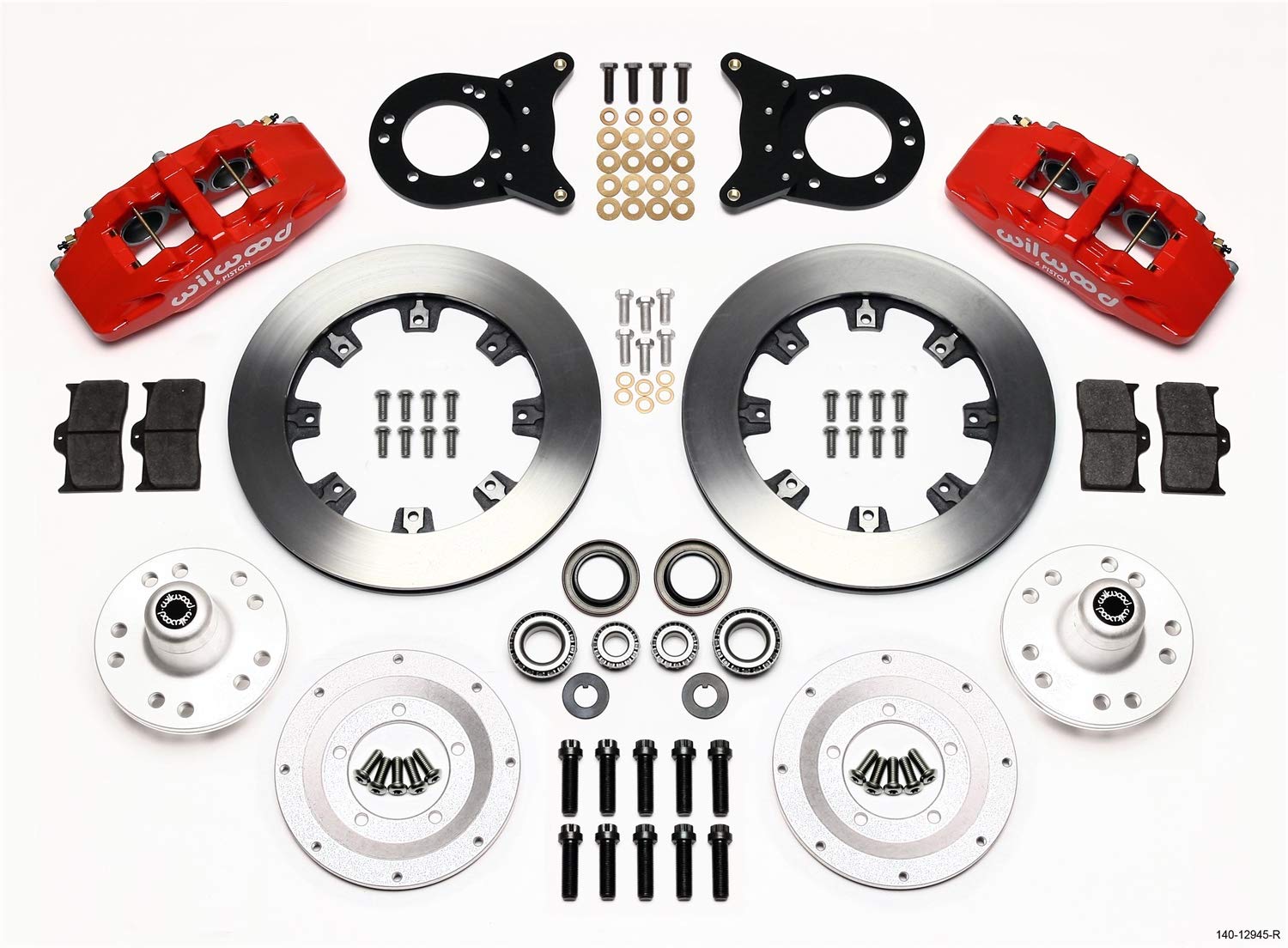 Red DP6A Front Hub Kit,12.19"