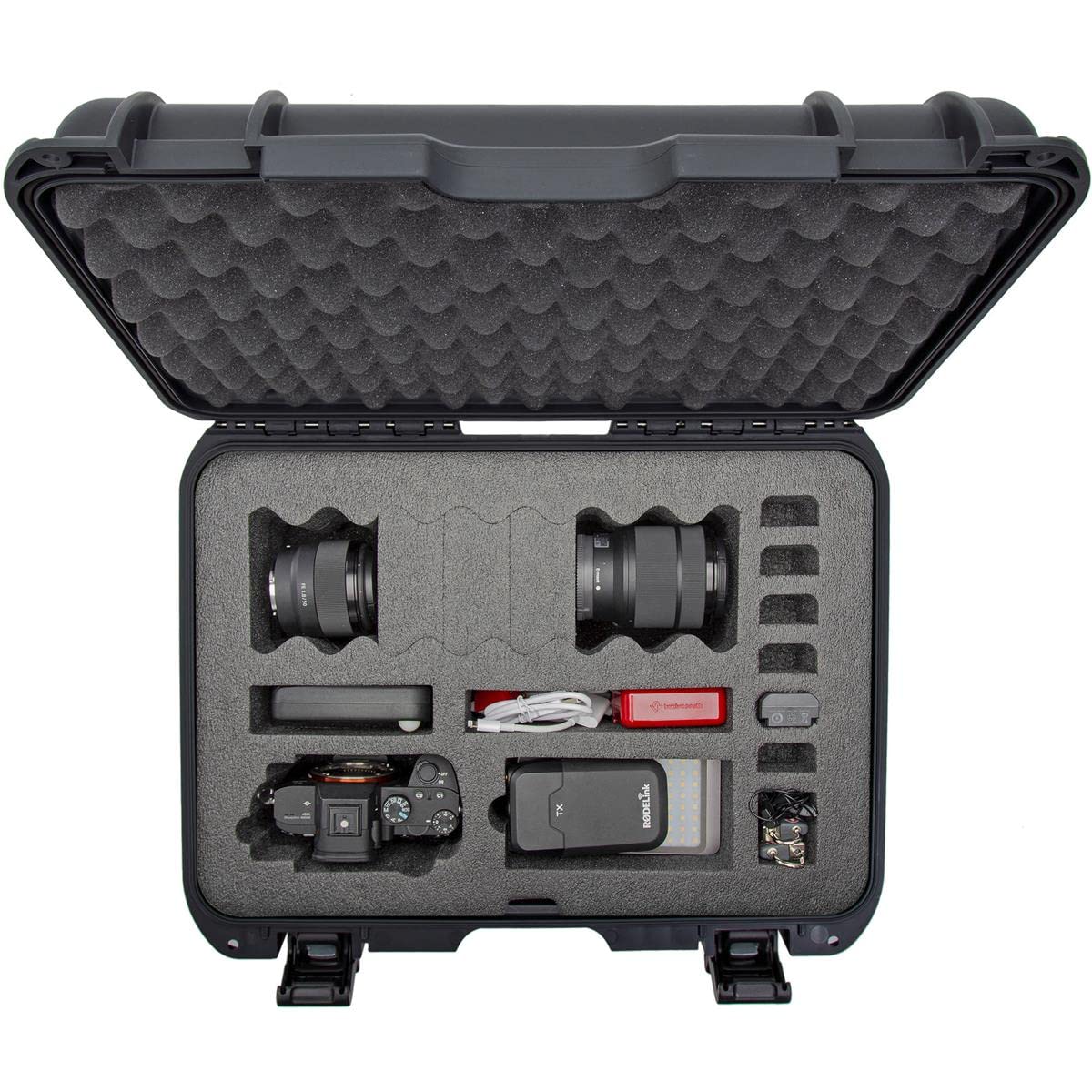 Waterproof Nanuk 925 Hard Case Carry-on with Foam Insert for Canon, Nikon - 1 DSLR Body and Lens/Lenses - Black