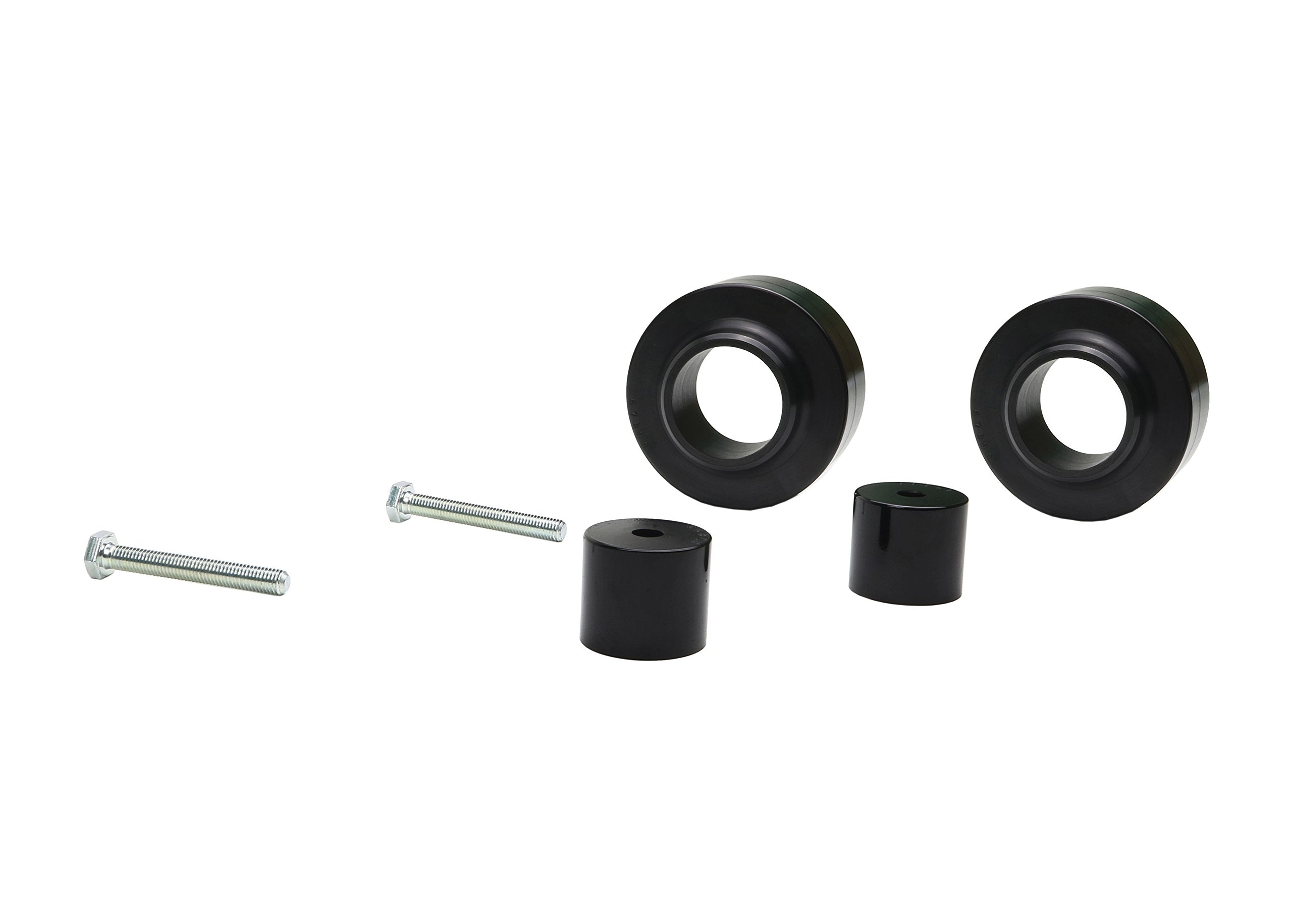 Black Coil Spring Lift Isolator Bushing Nolathane REV174.0008 (Front)