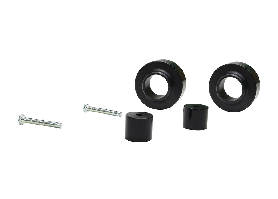 Black Coil Spring Lift Isolator Bushing Nolathane REV174.0008 (Front)
