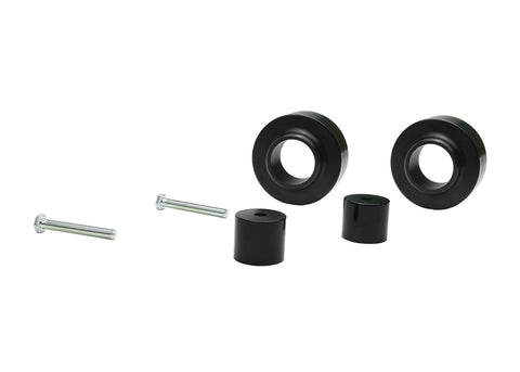 Black Coil Spring Lift Isolator Bushing Nolathane REV174.0008 (Front)