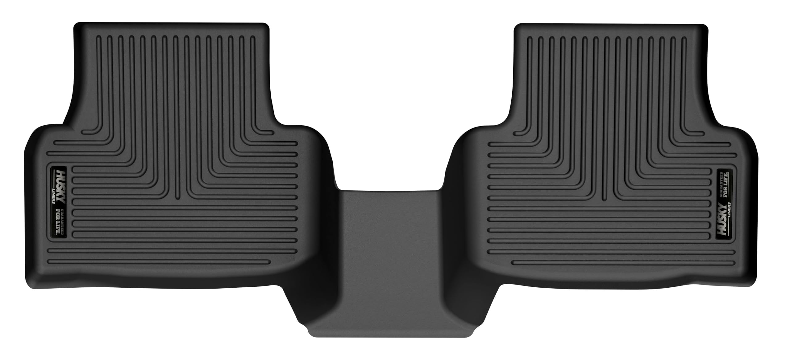 Weatherbeater Husky Liners Floor Mats | Fits 2022-2026 Volkswagen Taos | 2nd Row, 1-pc Black - 16771
