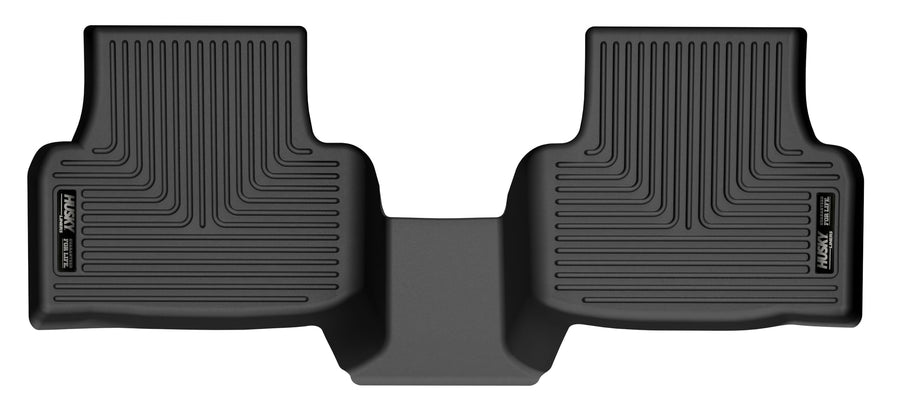 Weatherbeater Husky Liners Floor Mats | Fits 2022-2026 Volkswagen Taos | 2nd Row, 1-pc Black - 16771