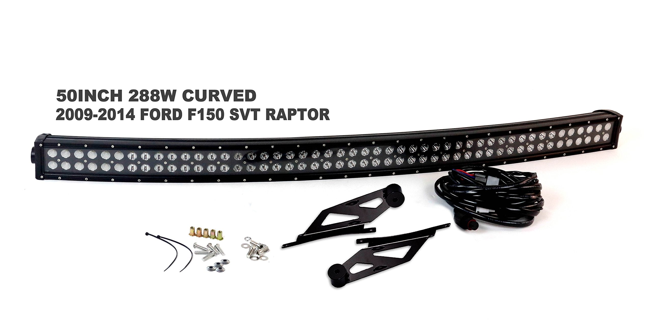 Race Sport Lighting 2004-2015 Ford F150 / RS-L33-288W 2010-2014 Ford F150 SVT Raptor Complete LED Light Bar Kit