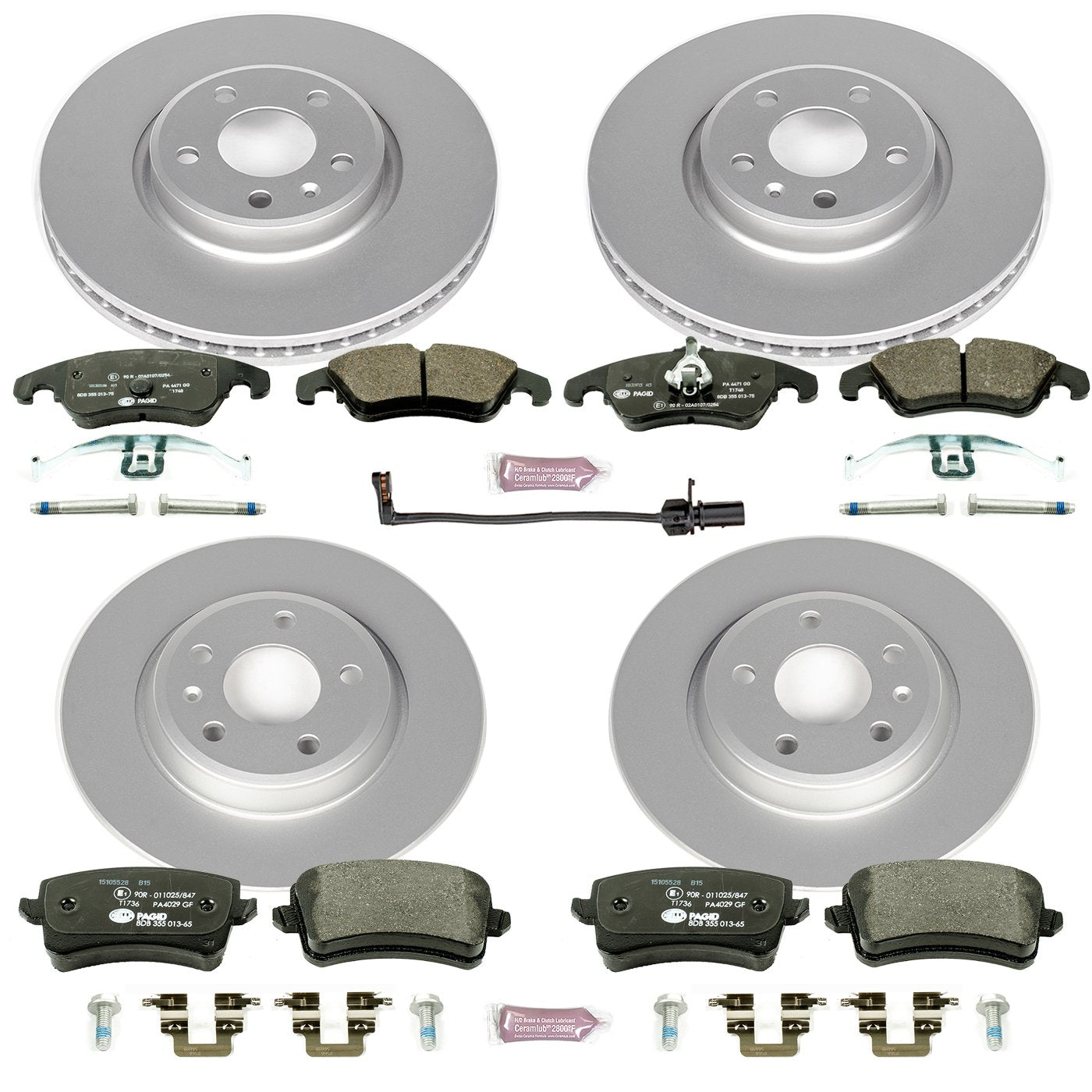 Euro-Stop Power Stop ESK6134 Brake Kit