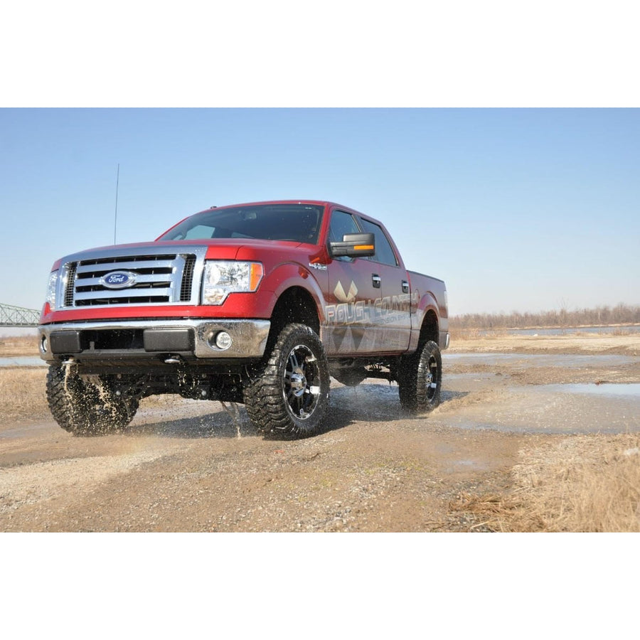 6" Lift Kit Rough Country w/M1 Struts for 2009-2010 Ford F-150 4WD - 59840