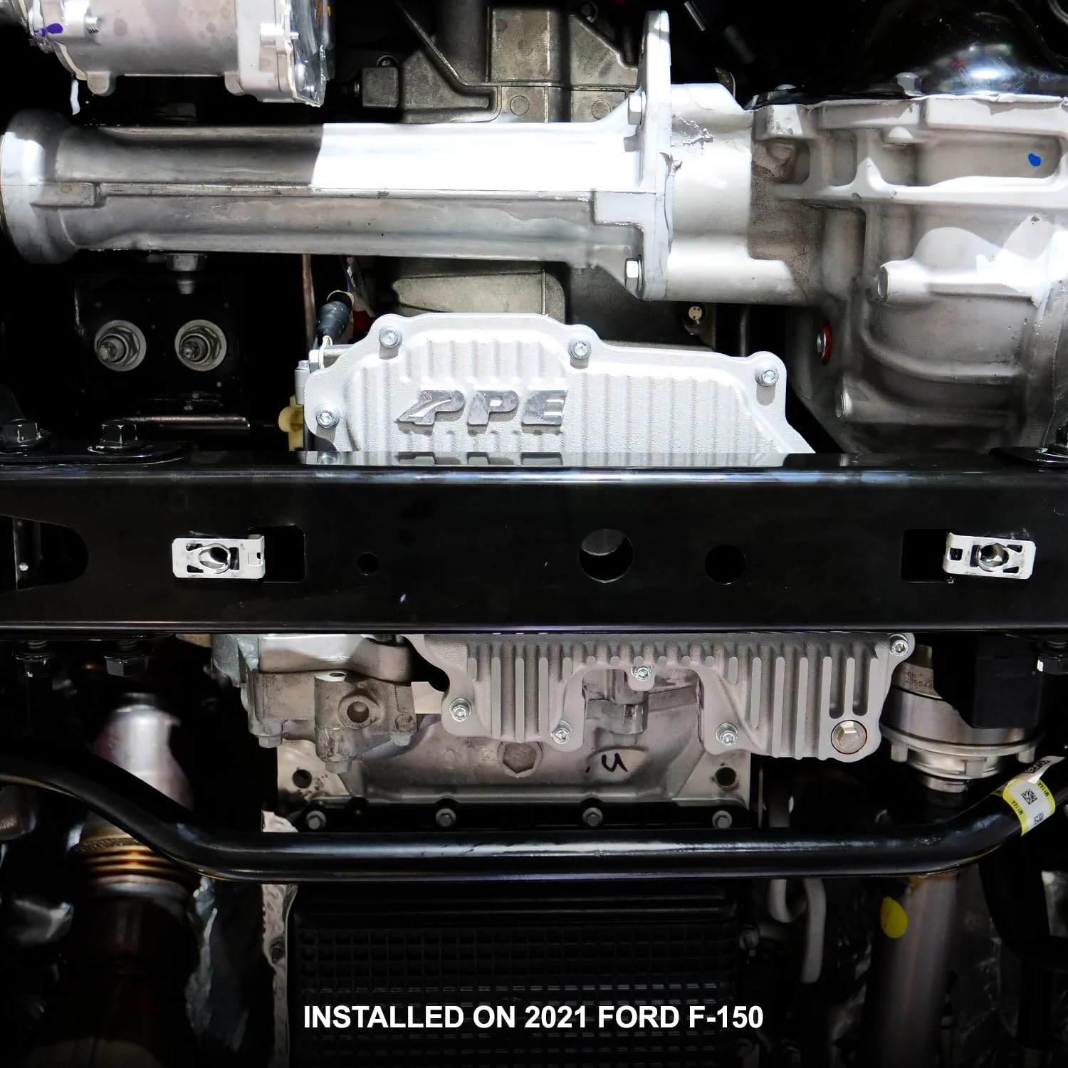 Heavy Duty PPE Cast Aluminum Oil Pan (Raw) 314052200 Compatible for 2018+ Ford F-150 3.0L