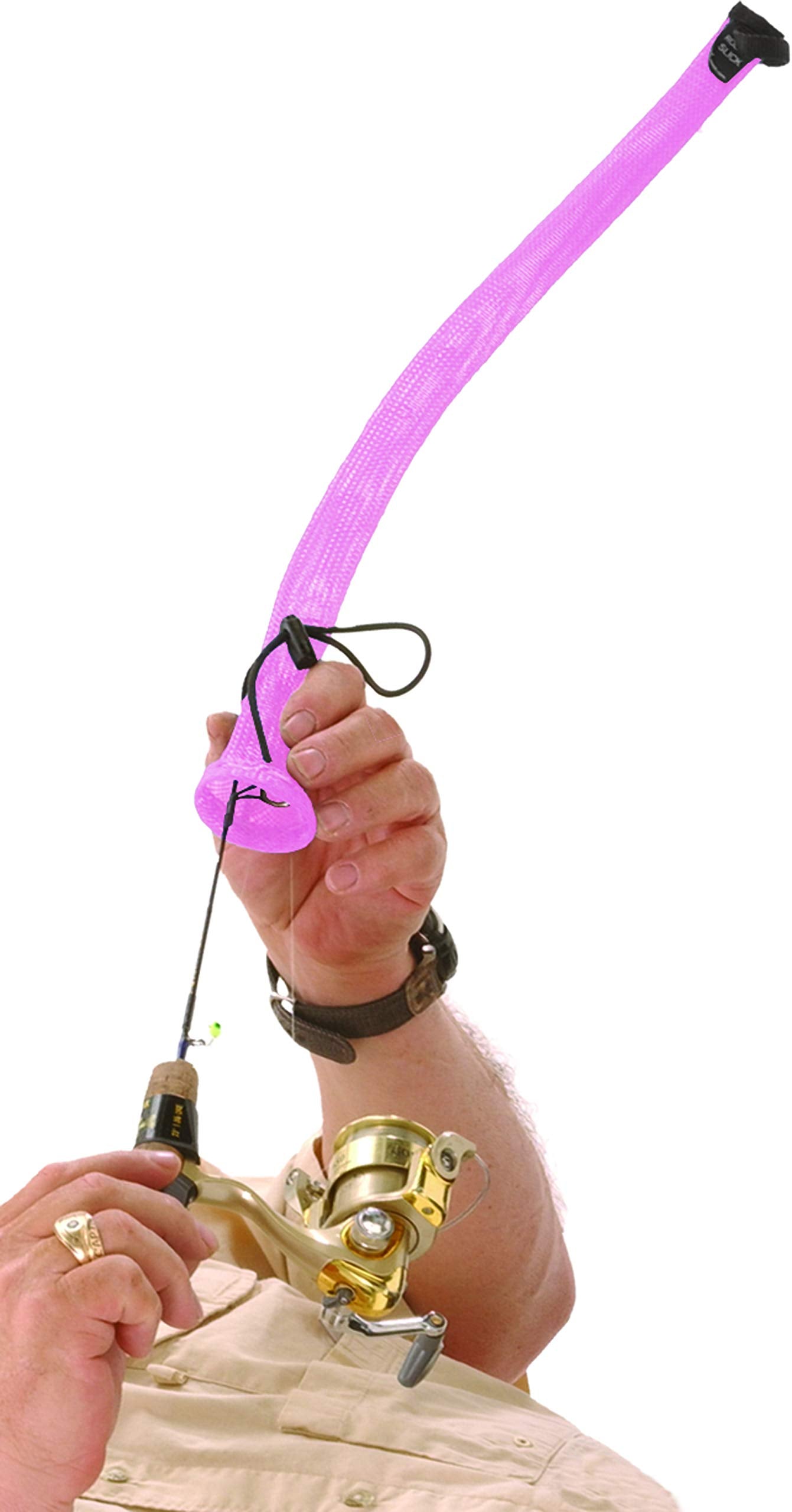 Clam Slick Pink Ice Rod (2 pk) Organize and Protect Your Rod Investment, Prevents Tangled Lines