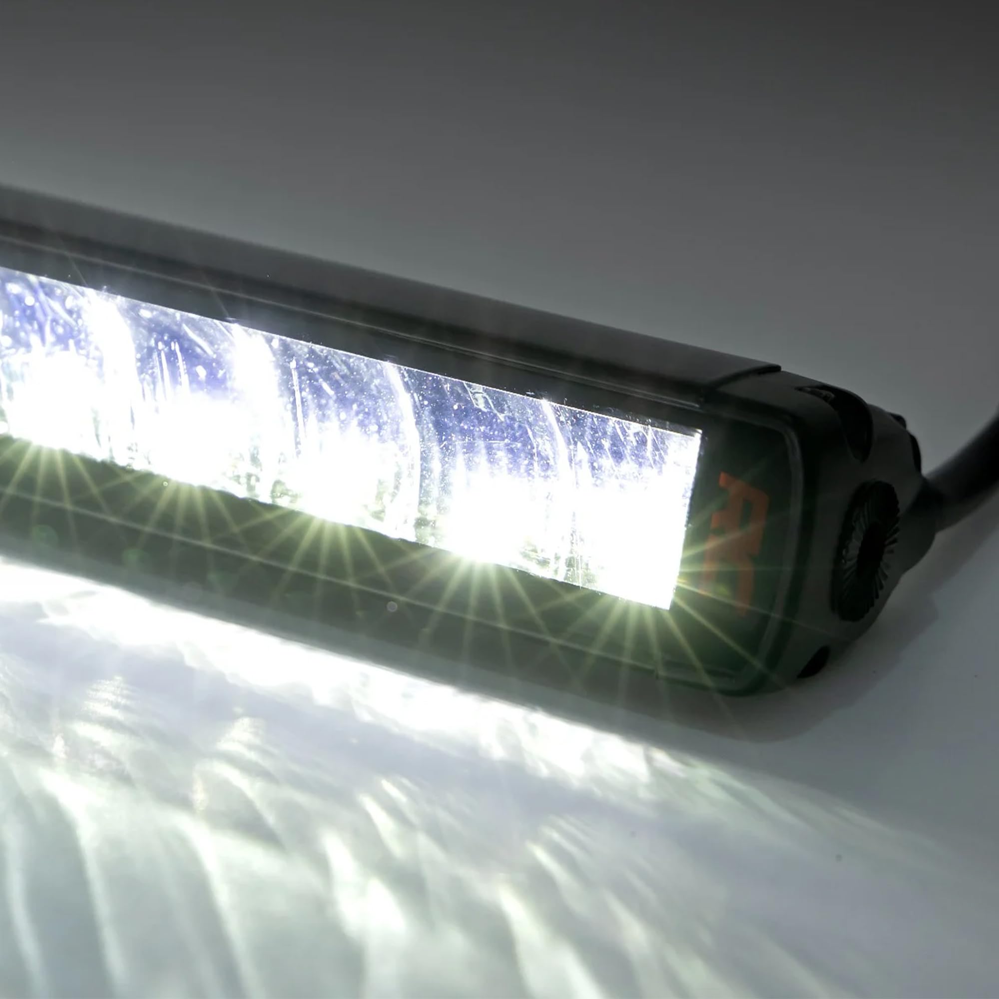 12" Rough Country Spectrum Series LED Light Bar - 60W, 5400 Lumens, 5W Osram LEDs, Combo Spot & Flood Beam, Built for Rugged Off-Road Use