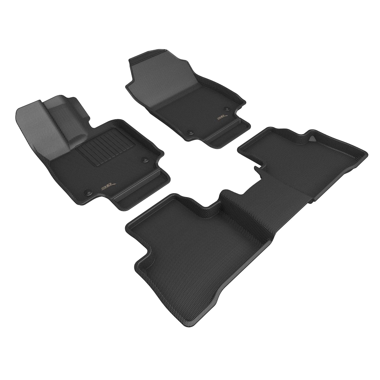 Kagu Floor Mat 3D MAXpider Custom Fit (Black) Compatible with Lexus NX Hybrid 2022-2025 – Full Set