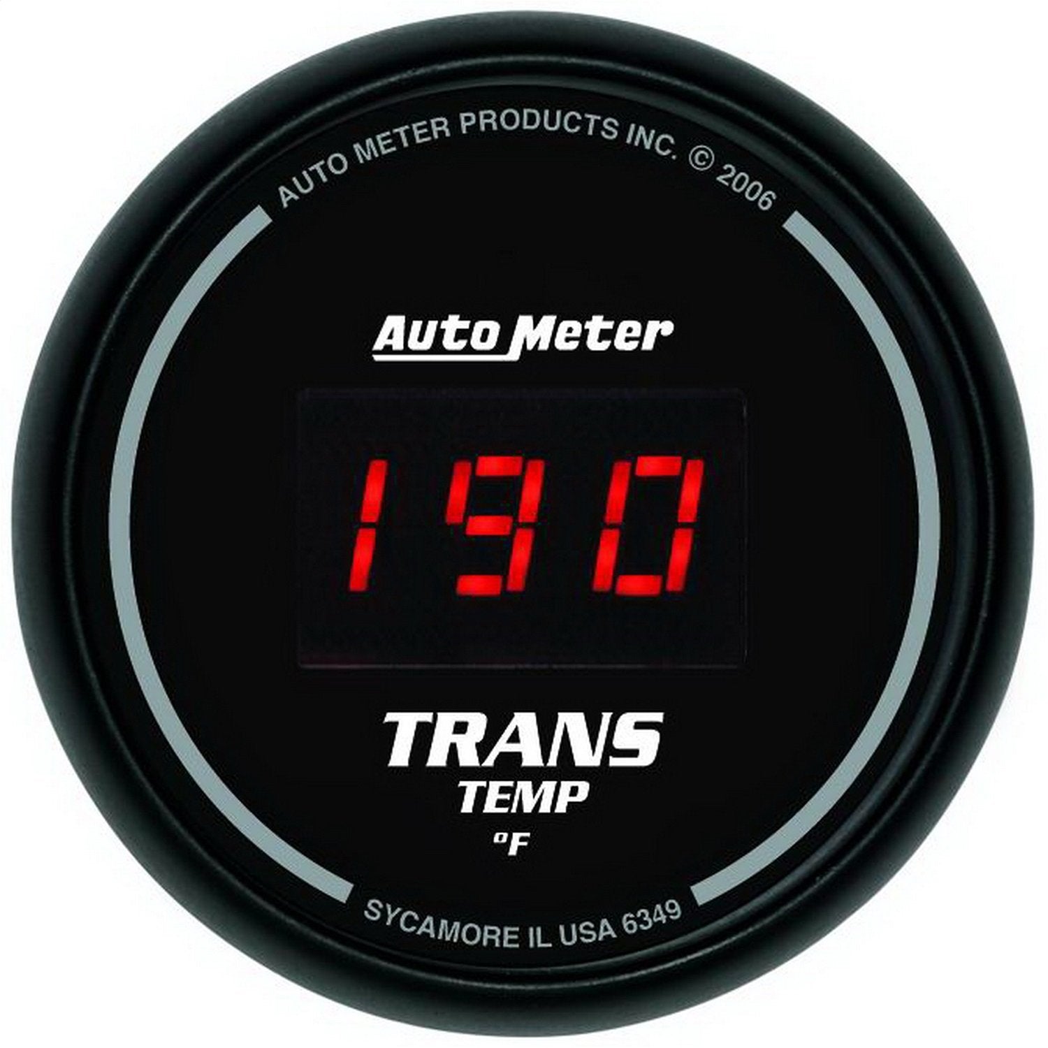 Auto Meter Sport-Comp 6349 Digital Transmission Temperature Gauge