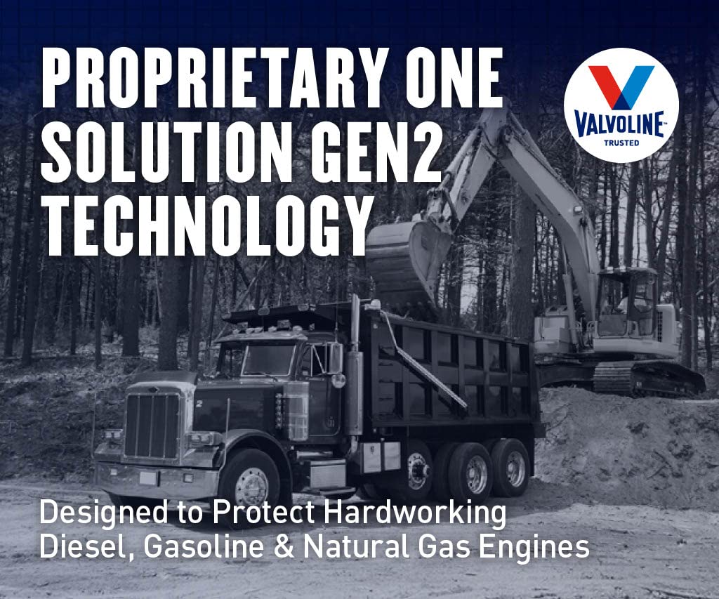 Premium Blue Valvoline One Solution SAE 10W-30 Diesel Engine Oil 1 GA