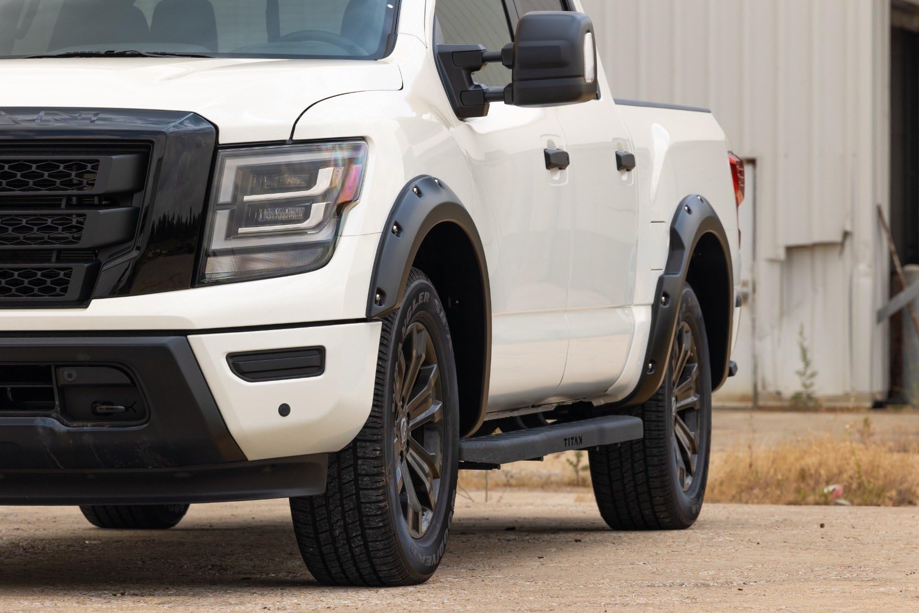 Pocket Fender Flares Rough Country for 2017-2024 Nissan Titan - F-N101705A