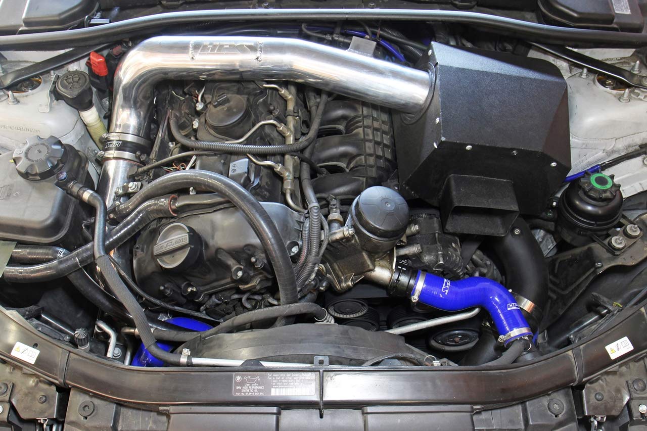 3-ply HPS Blue Reinforced Silicone Radiator + Heater Coolant Hose Kit 57-1860-BLUE