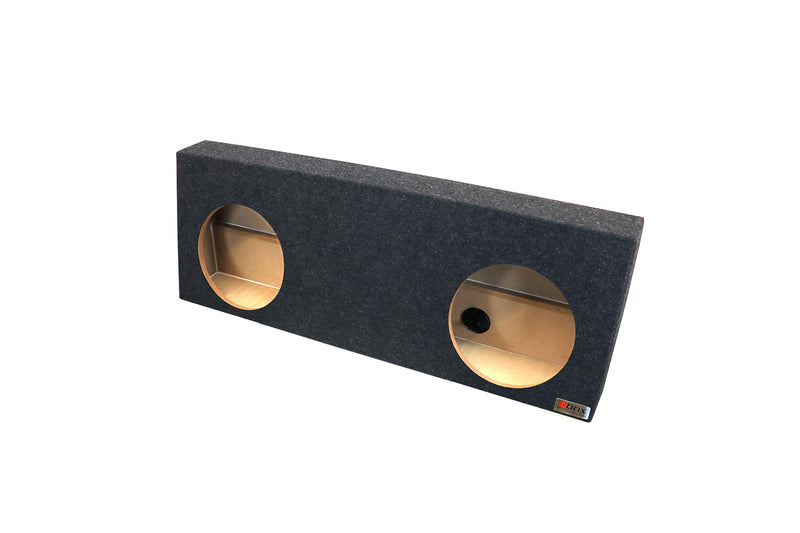 Bbox 12" Dual Sealed Carpeted Subwoofer Enclosure - Fits 2007-2013 Toyota Tundra Crew Max - Subwoofer Box Improves Audio Quality, Sound & Bass