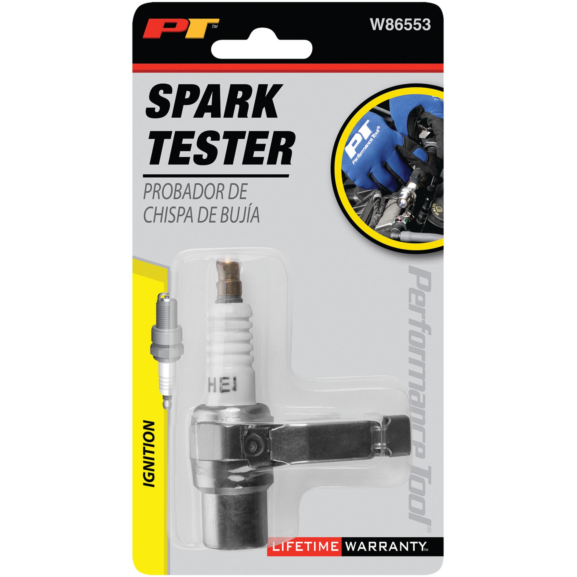 Ignition Spark Tester Performance Tool W86553 - Checks Spark Plug Energy without Removal for DIS & HEI Electronic Ignition Systems