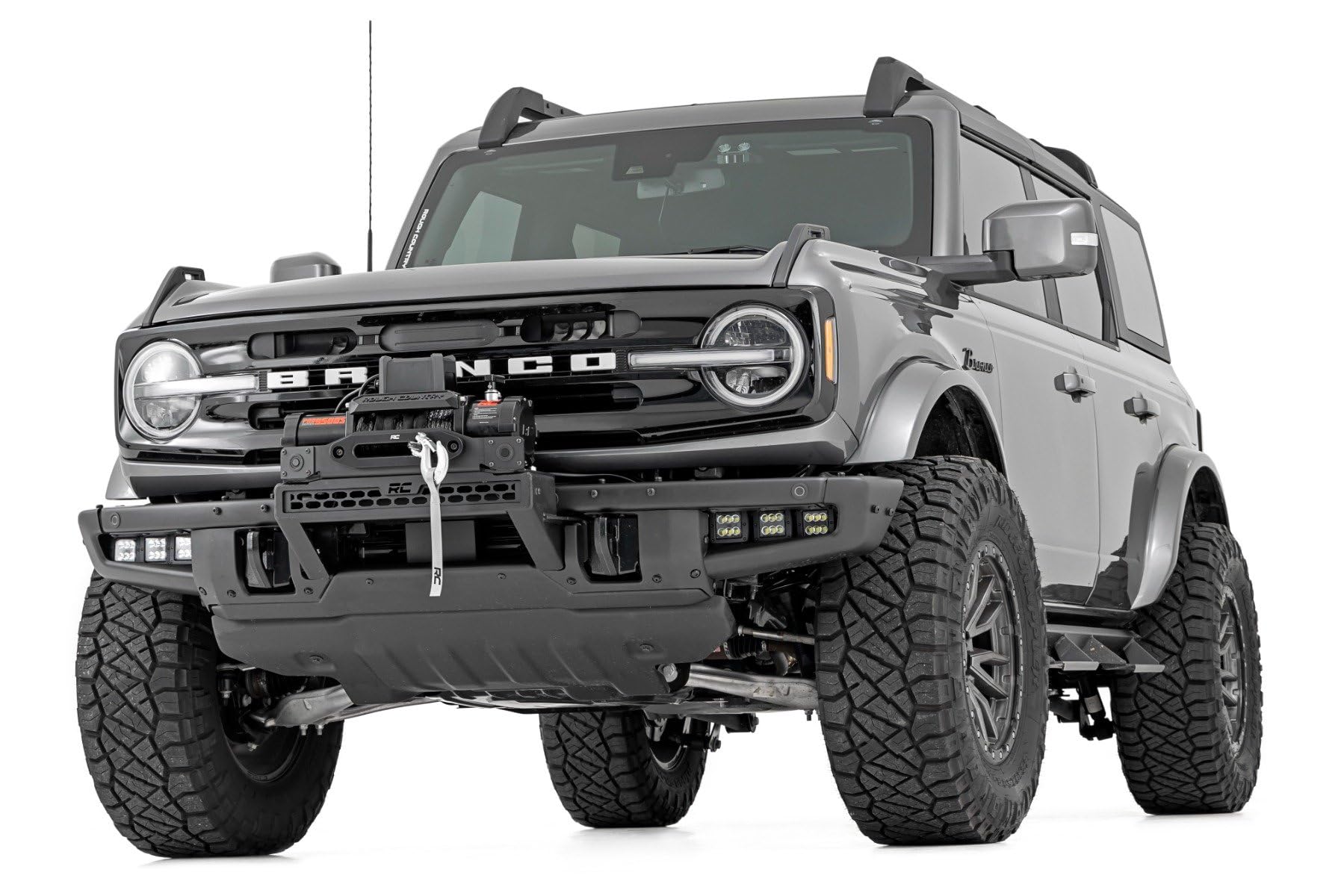 Winch Mount Rough Country for 2021-2024 Ford Bronco | PRO9500S - 51094