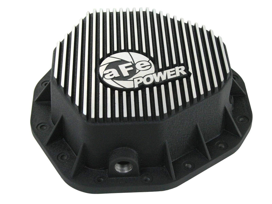 aFe Power Pro Series 46-70092-WL Machined Rear Differential Cover with Gear Oil