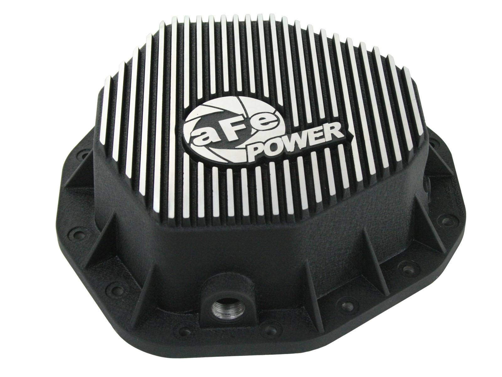 aFe Power Pro Series 46-70092-WL Machined Rear Differential Cover with Gear Oil