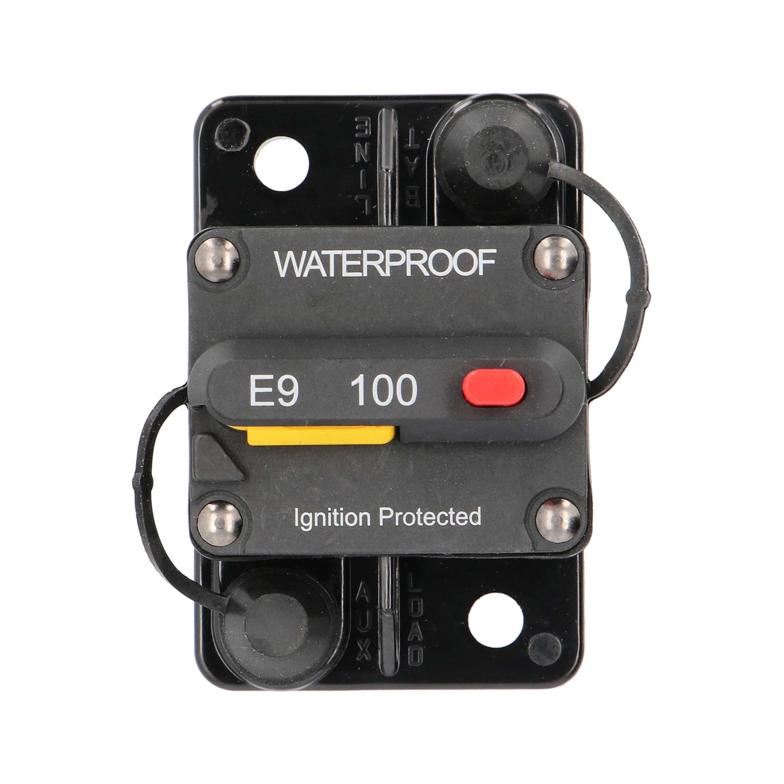Circuit Breaker Installbay - Manual Reset w/LED 50 AMP (EL-CB50MR)