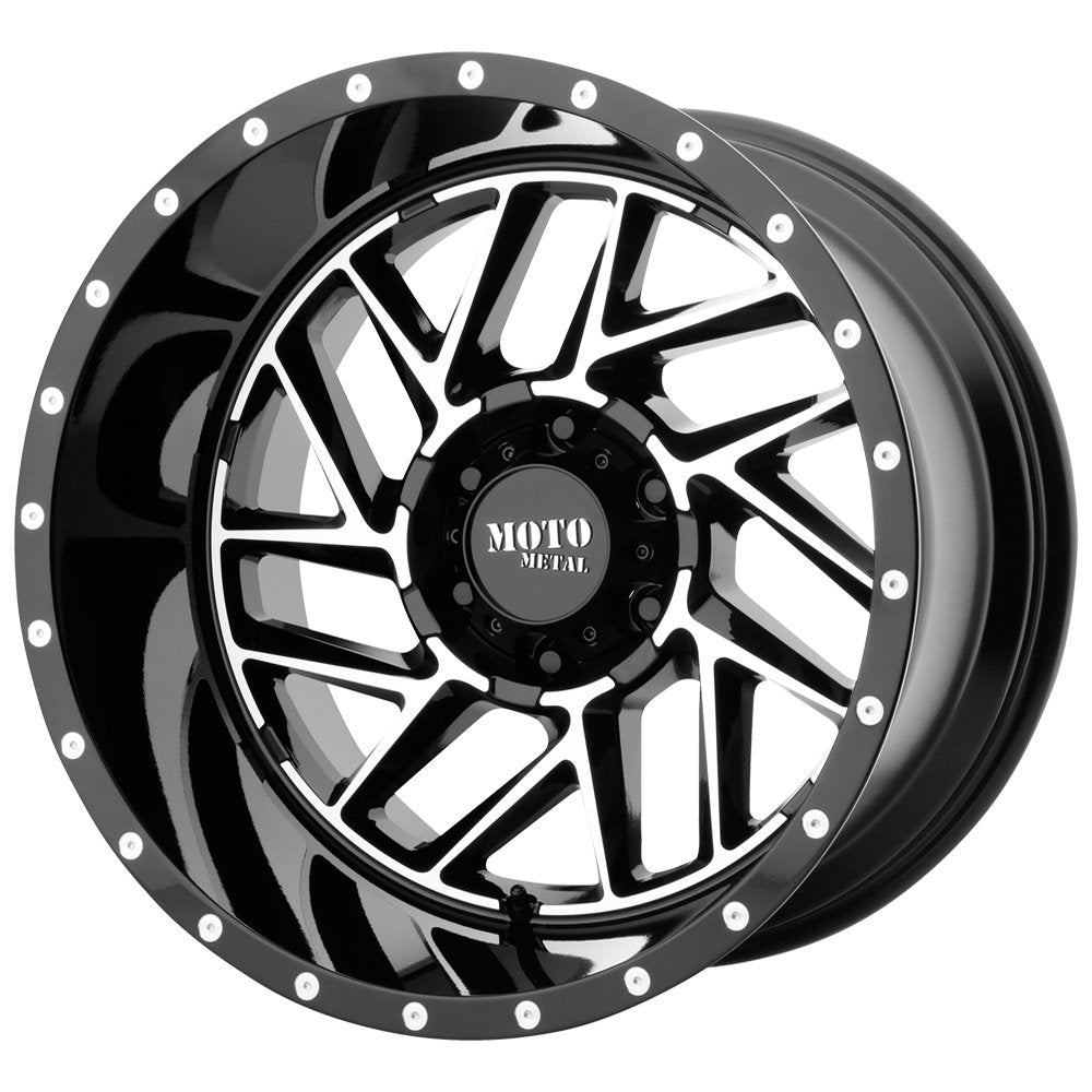 Moto Metal 20X10 MO985 G-BLK MACH -18MM - MO98521068318NUS