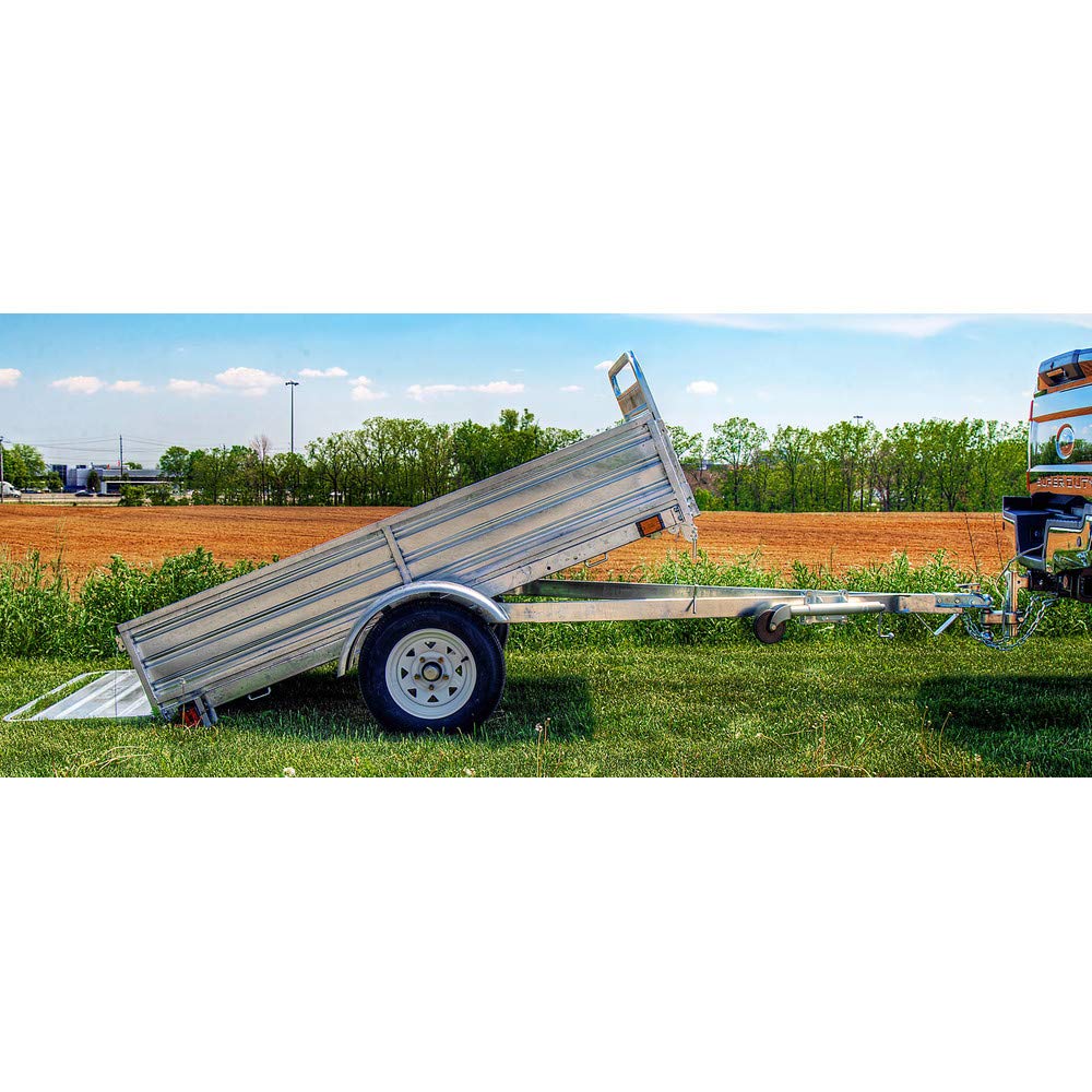 Multi-Utility Trailer DK2 4.5 ft. x 7.5 ft. Single Axle Hot-Dipped Galvanized