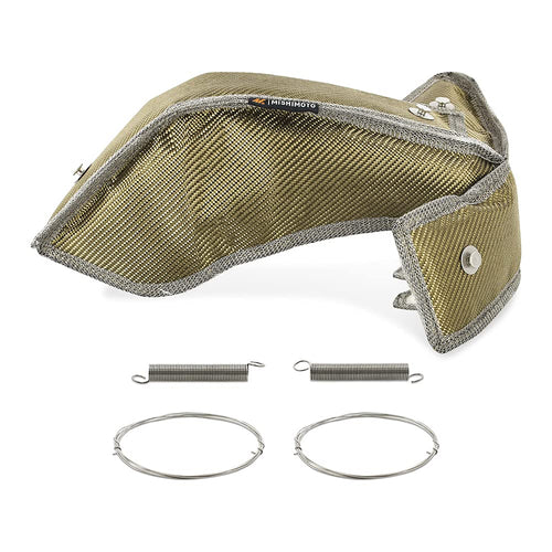 Mishimoto Titanium Turbo Blanket MMTB-MUS4-15, Compatible With Ford Mustang EcoBoost 2015+