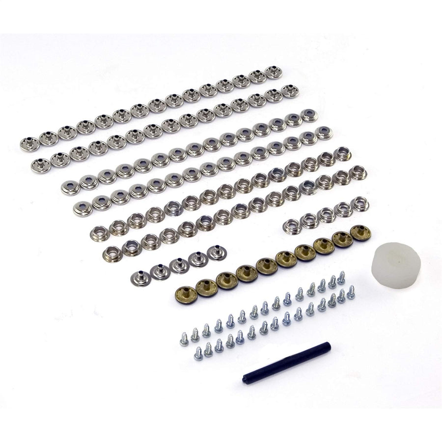 93002 | Omix-Ada | Soft Top Snap Kit | Fits 1955-1986 Jeep CJ5 / CJ7 / CJ8