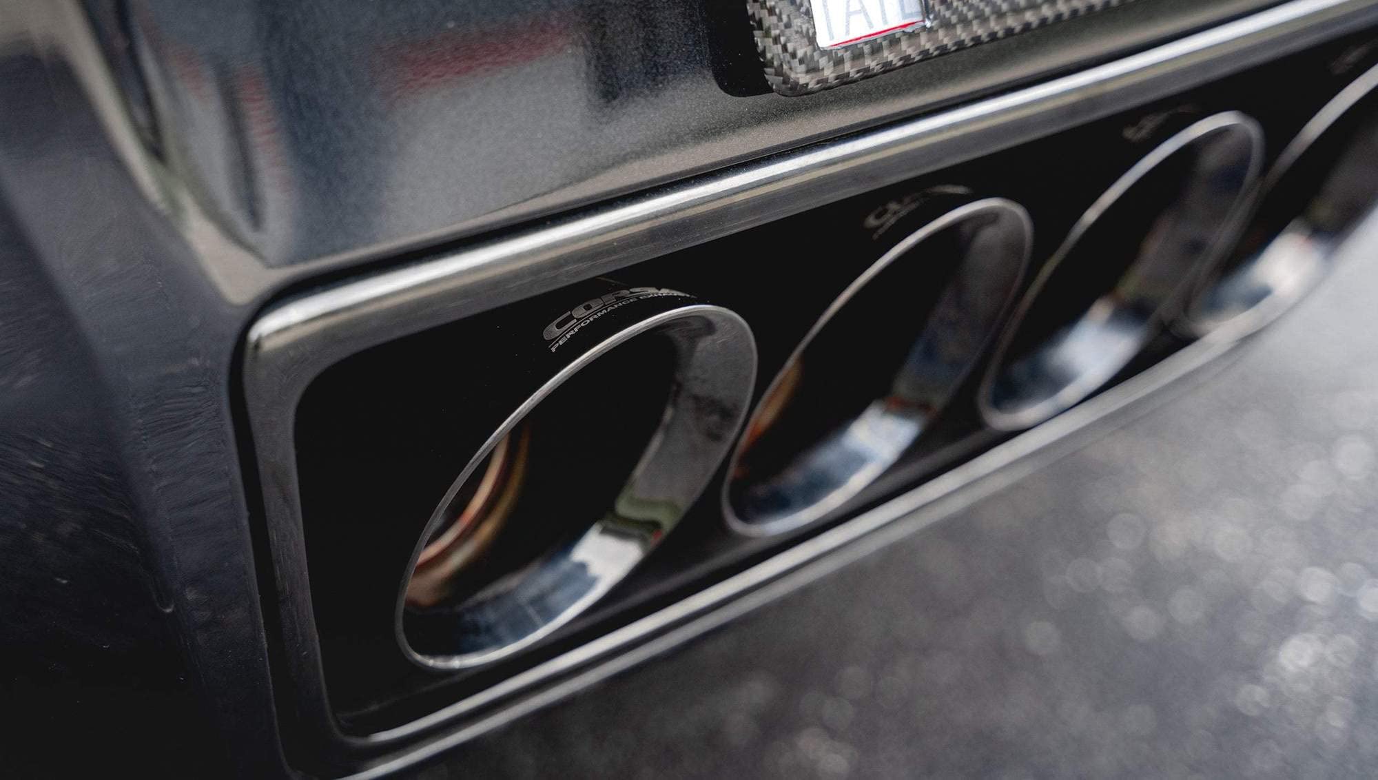 Corsa - Quad 4.5in Black PVD Pro-Series Tip Kit 2014-2019 Chevrolet Corvette (For Corsa - Exhaust Only) (14778BLK)
