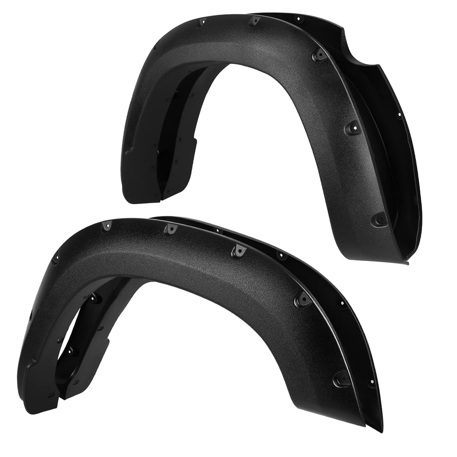 FDF-RAM1915-TS-MP SPEC-D TUNING 1500 Rough Texture Pocket Style Fender Flare 19-21 Dodge RAM