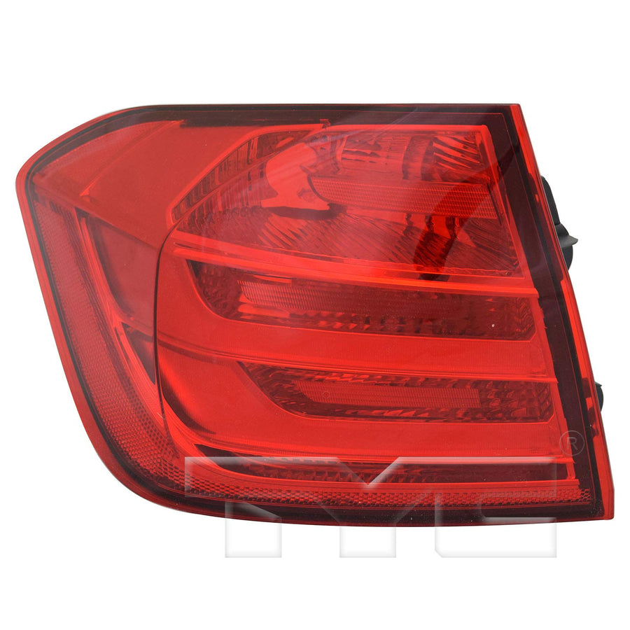 Left TYC Tail Light Assembly Compatible with 2012-2015 BMW 3 Series