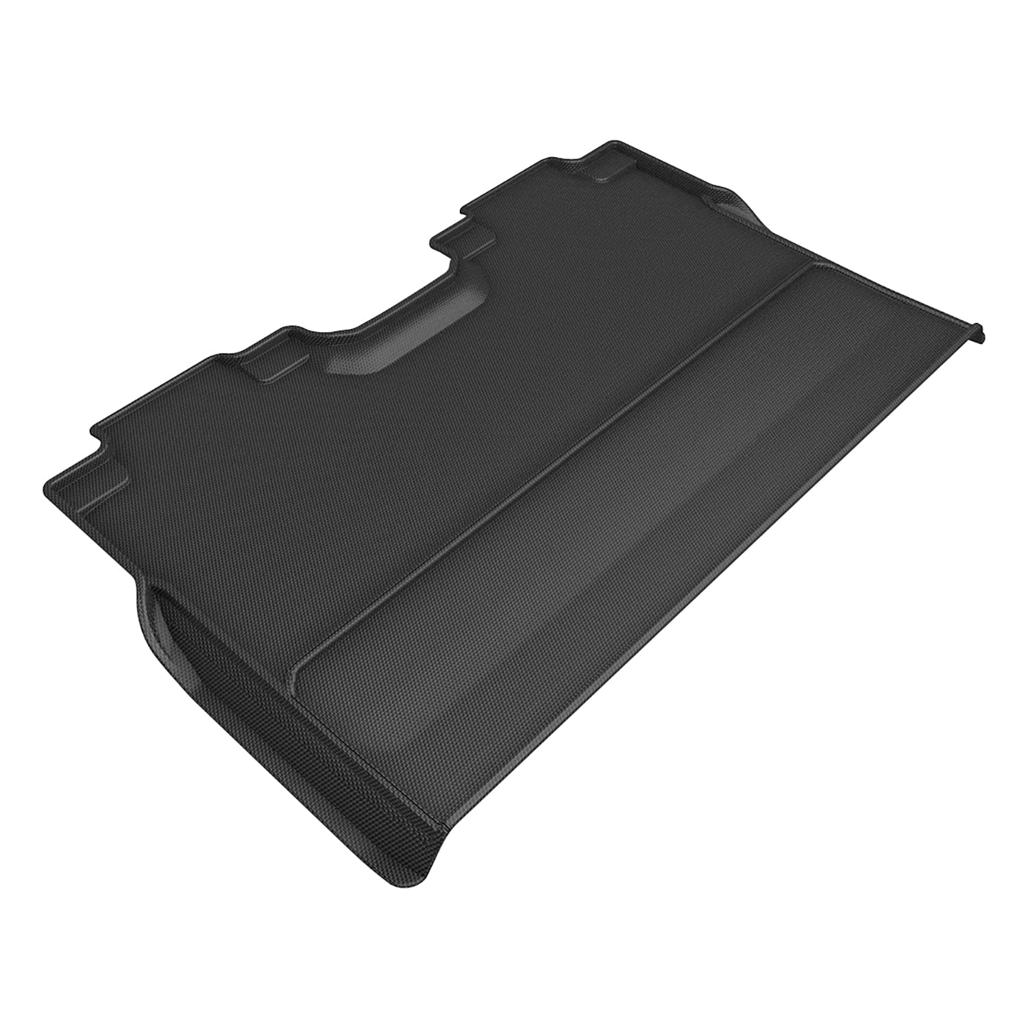 Kagu Floor Mat 3D MAXpider Custom Fit (Black) Compatible with Ford F-150 Supercrew 2015-2026 / F-250/350/450 Crew Cab 2023-2026 (w/ Bucket Seats, No Underseat Storage) - Second Row