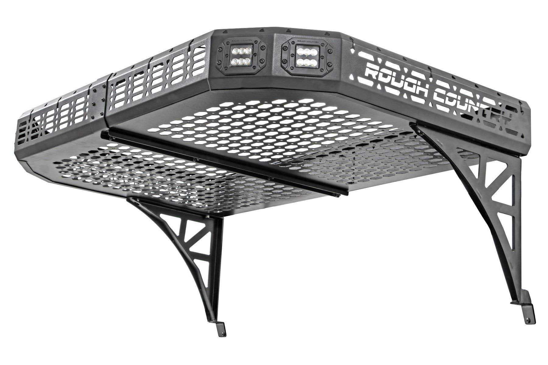 Rough Country Cargo Rack Rear for Can-Am Defender (2017-2025) - Bolt-on Over-Bed Storage