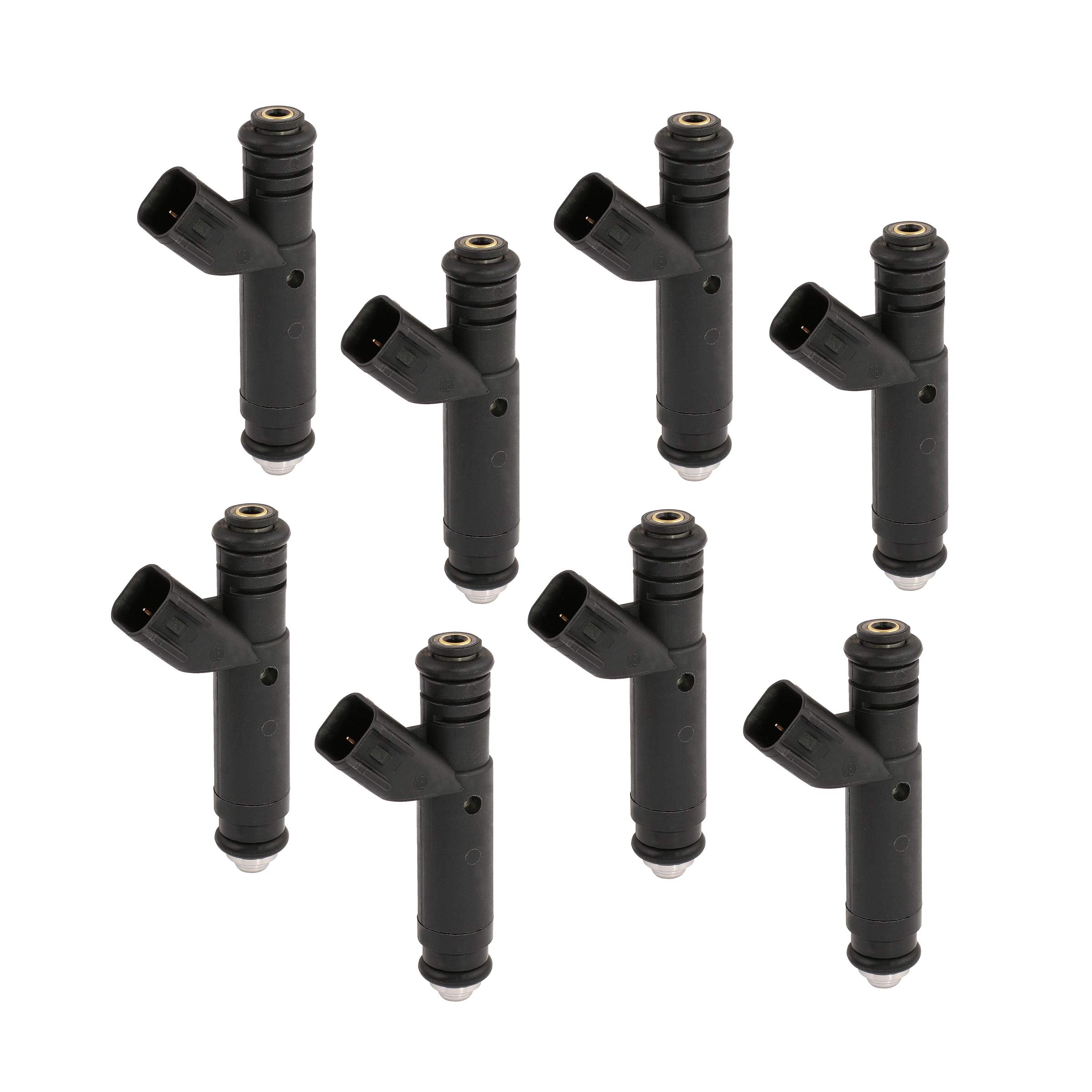 EV6 ACCEL 151861 High Impedance Fuel Injector, (Set of 8)