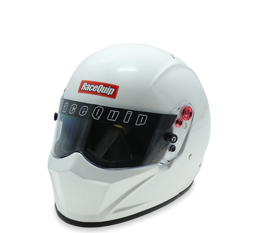 RaceQuip VESTA20 Series Full Face Helmet Snell SA2020 Rated Gloss White Large 286115