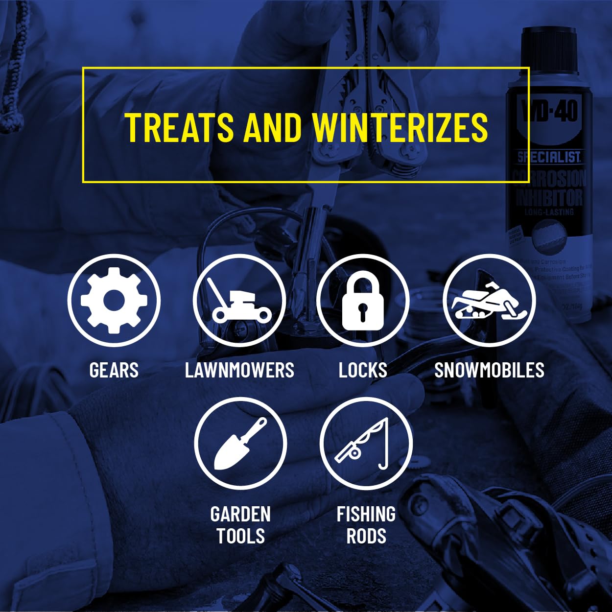 WD-40 Corrosion Inhibitor Specialist, Long-Lasting Anti-Rust Spray, 6.5 OZ