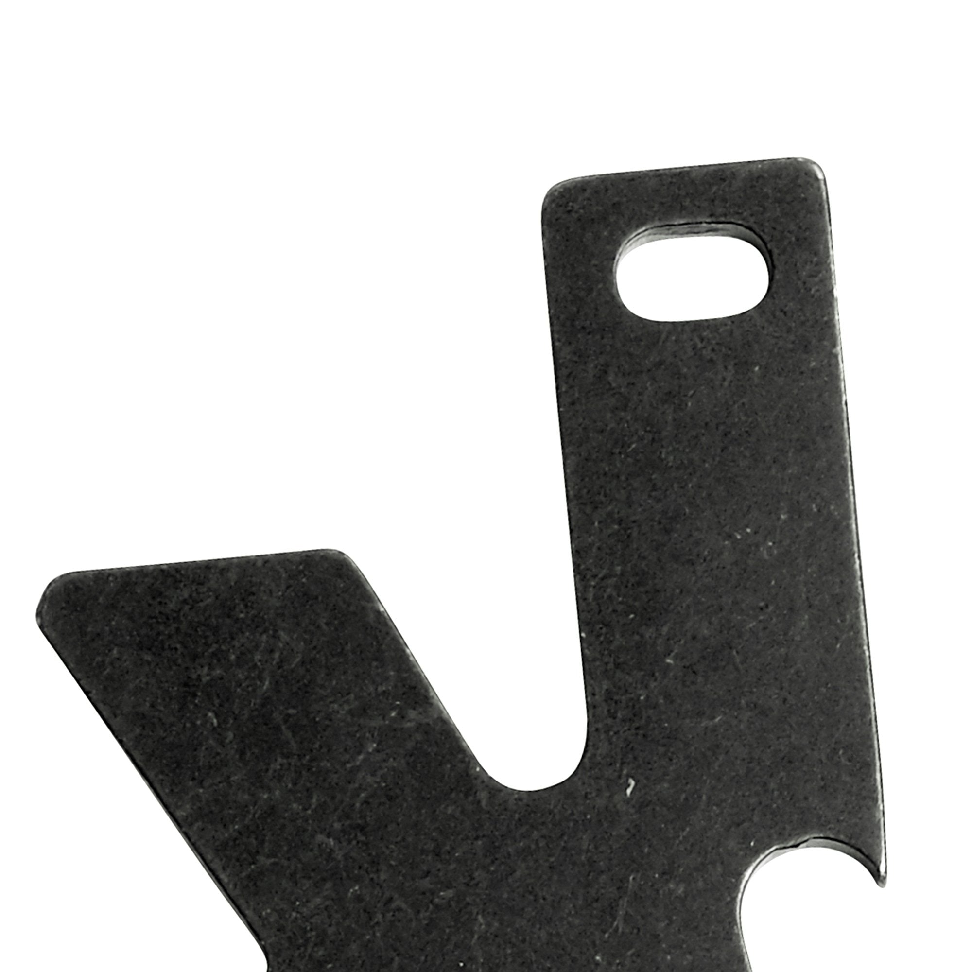 Kershaw Multi-Function K-TOOL Key Ring Tool (KTOOL); 2-Inch High-Performance 3Cr13 Stainless Steel Construction with BlackWash Finish, Bottle Opener, Flathead Screwdriver, and Lanyard Hole, 0.7 OZ