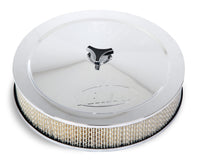 Demon 14" Chrome Plated Air Cleaner Assembly 786004