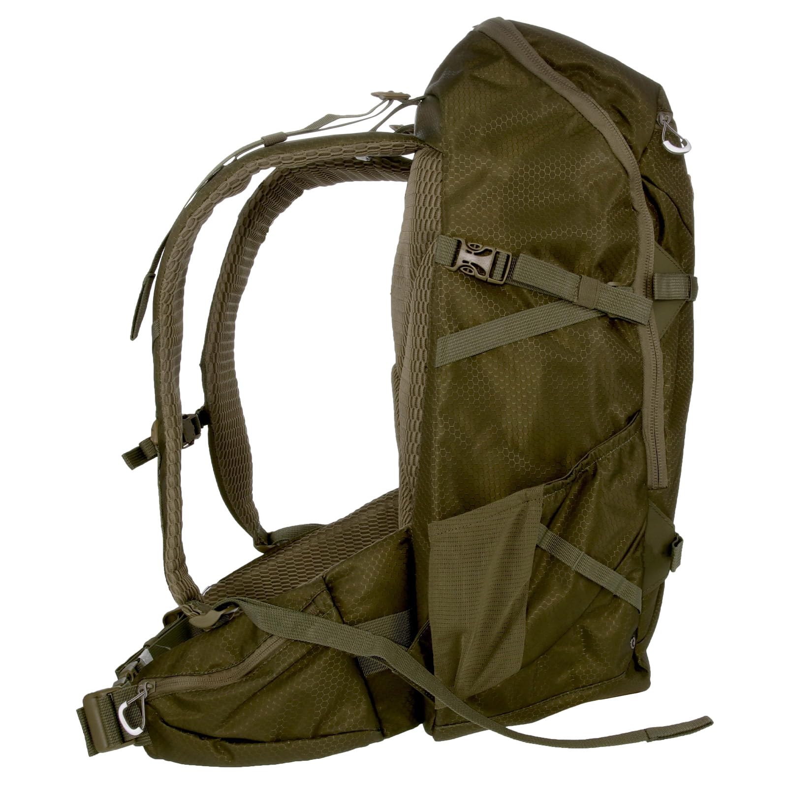 Whitetail TENZING 2100 Day Pack, Olive Green Hydration Bladder Compatible Durable Camo Backpack with 4 Compartments & 15 Organizational Pockets for Hunting Gear and Equipment