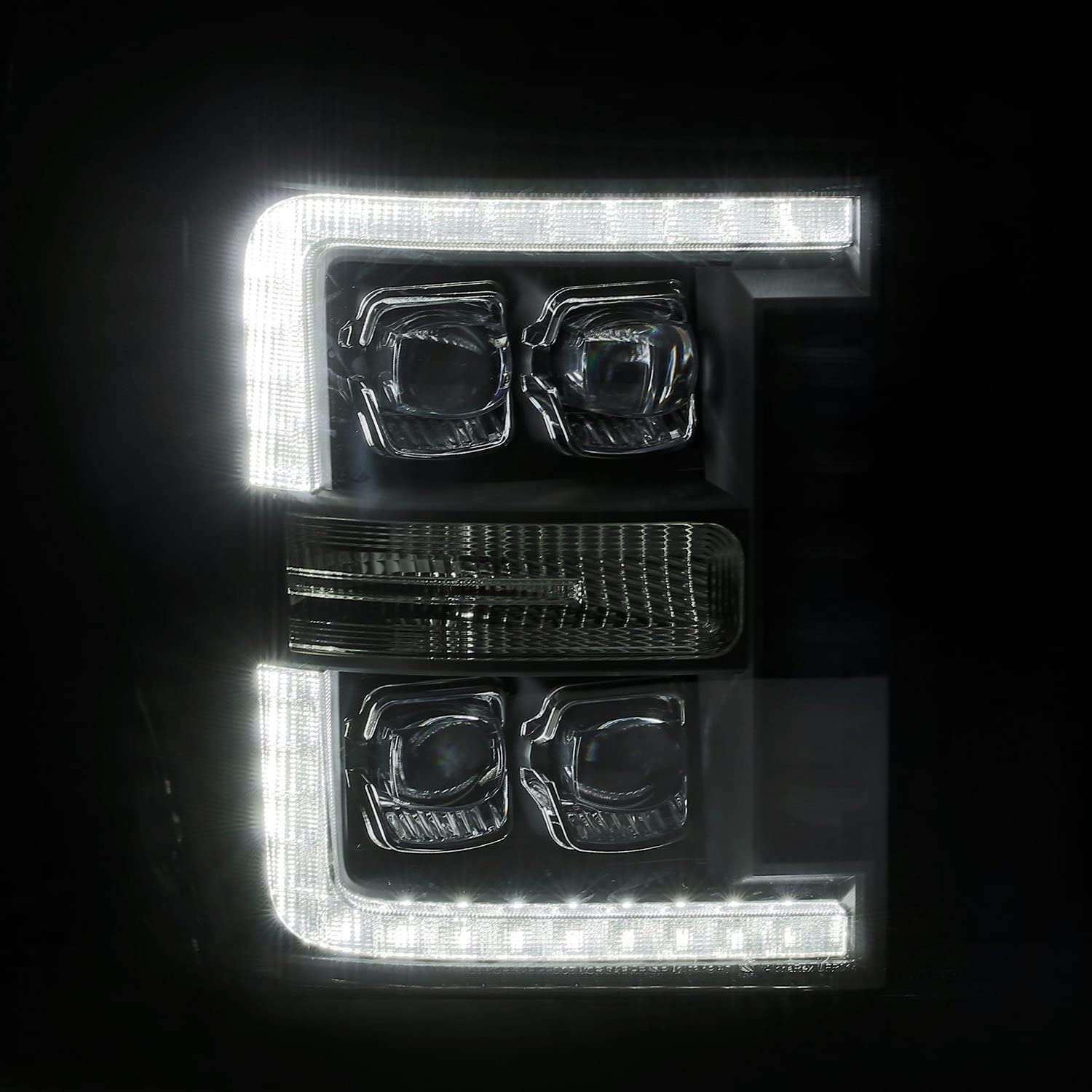 880148 AlphaRex USA Nova Series Projector Headlights fits Ford F-250 Super Duty
