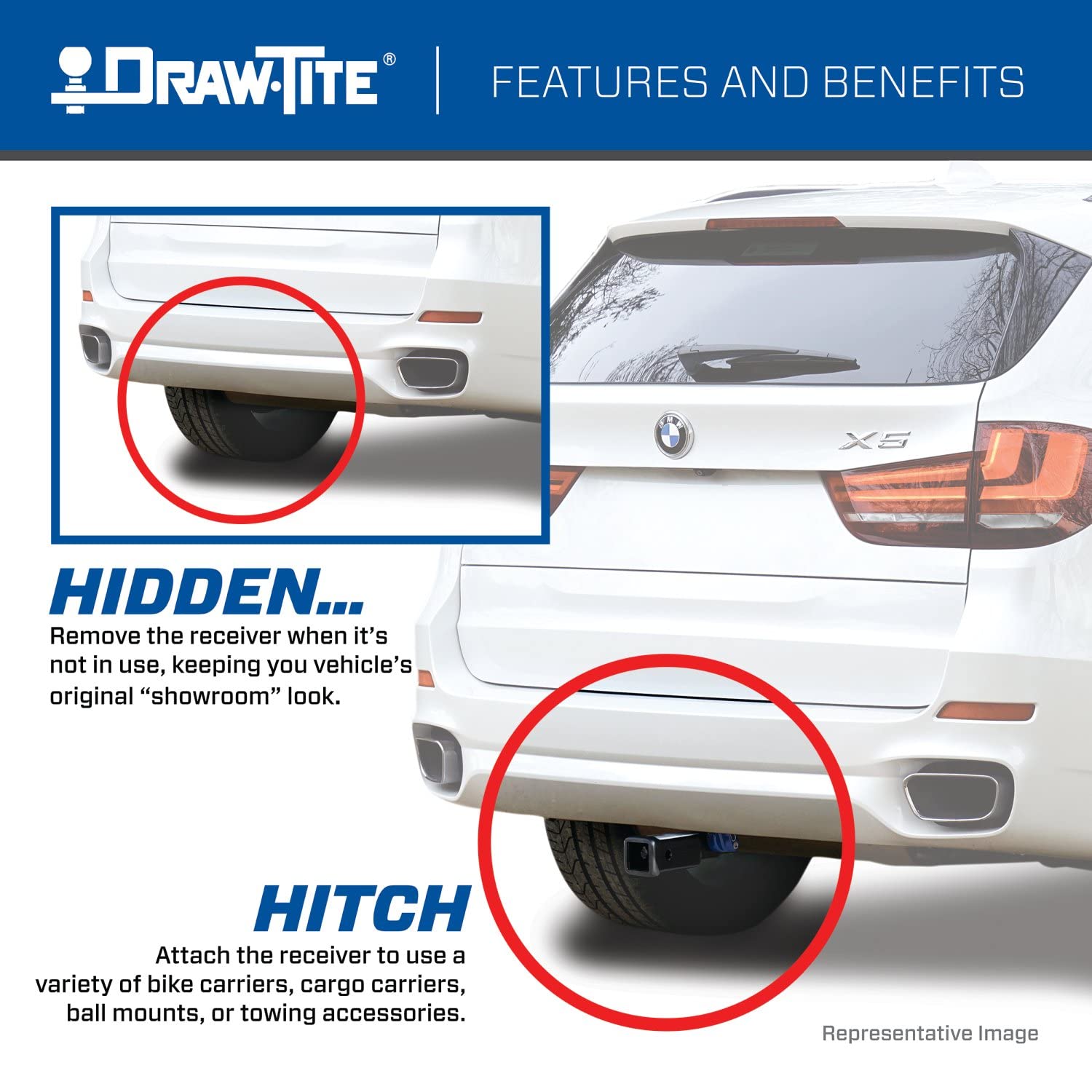 Class III Draw Tite Trailer Hitch 76914