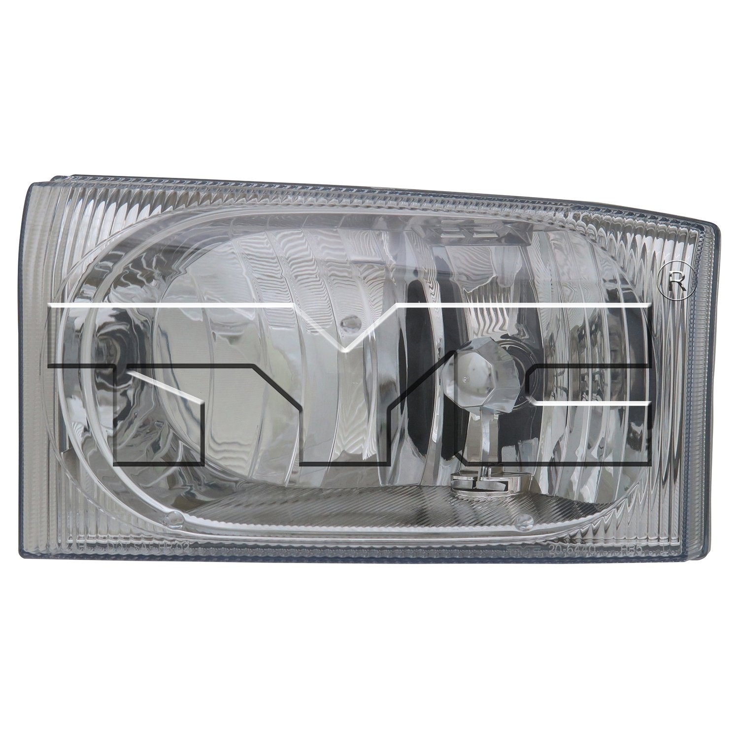Left TYC Headlight Assembly Compatible with 2002-2004 Ford F- Series Pickup (Hvy Dty)