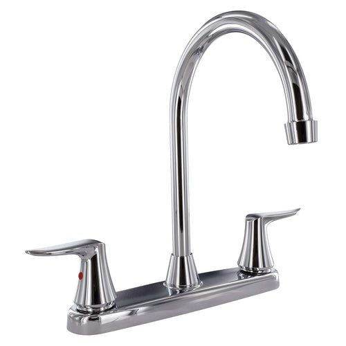 VALTERRA 8" Faucet Chrome Hi-Arc Spout 2-Handle Deck
