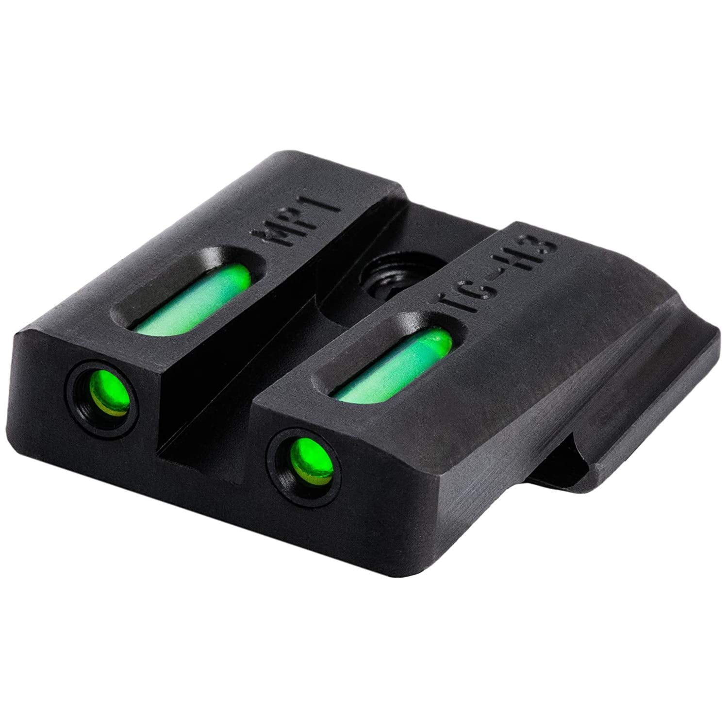 TruGlo Fiber Optic and TFK Tritium Handgun Pistol Sight Accessories with Front Focus Lock, Fortress Finish Protection, Fits Smith & Wesson M&P Models